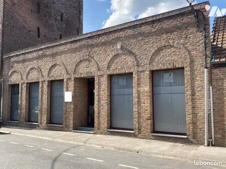 immeuble 440 m² aire sur la lys