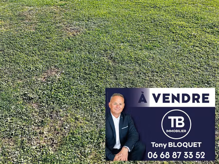 st marcel bel accueil - terrain 1.000m² environ