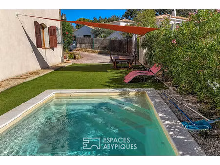 maison de caractère avec piscine