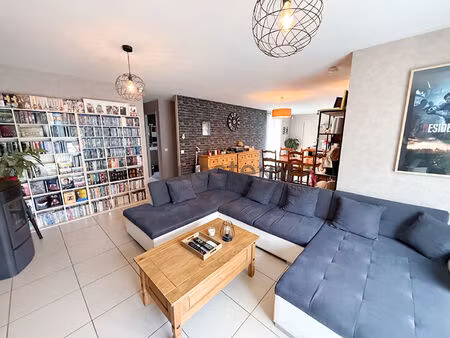 -saint sylvestre- maison en plain pied 110m2 - 5 pièces  3 chambres  garage et terrain de 