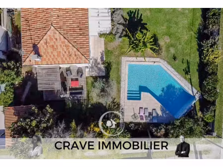 maison t6 - 5 chambres - bureau independant - piscine chaufe