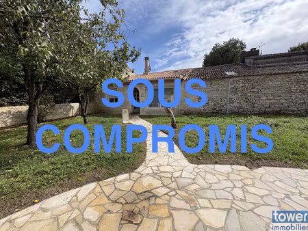 maison en pierre avec jardin – votre futur cocon à corme écluse (17600)