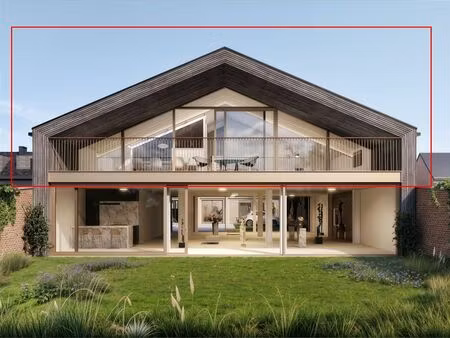 luxe appartement met zicht op weilanden