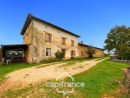 vente ferme 11 pièces 232 m² à dommartin-lès-cuiseaux (71480)  209 000 €