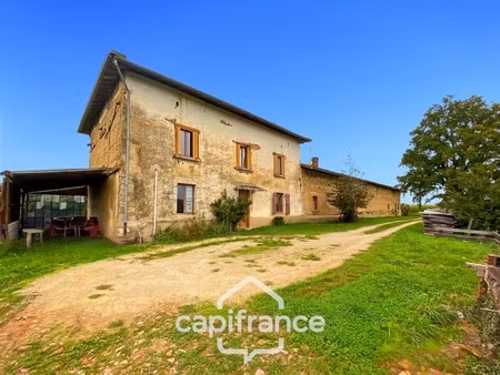 propriété à vendre composée de 2 maisons - 11 pièces dommartin les cuiseaux (71) sur 1 1 h