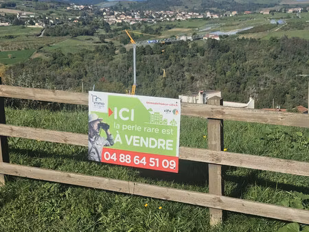 achat terrain 625m² chagnon 42800