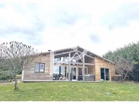 maison contemporaine ossature bois au coeur du périgord noir