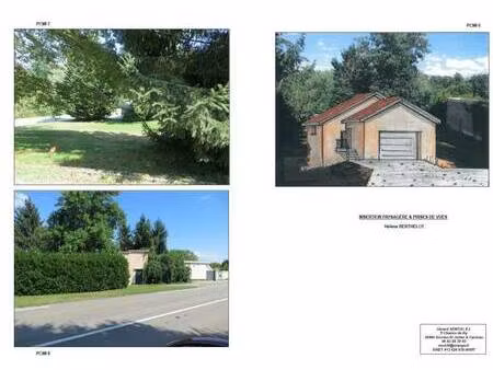 terrain avec maison neuve à vendre