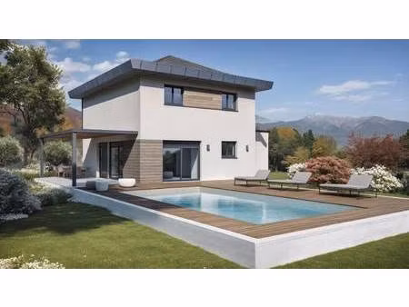 terrain avec maison neuve à vendre