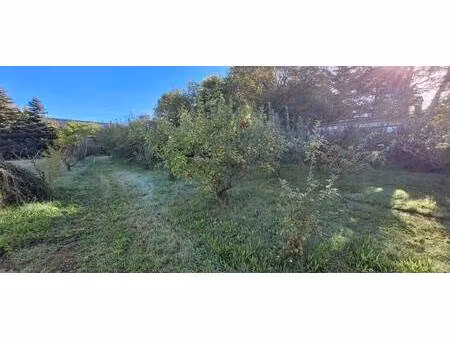 terrain constructible à vendre