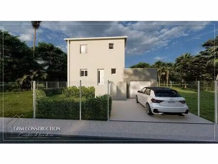 terrain avec maison neuve à vendre