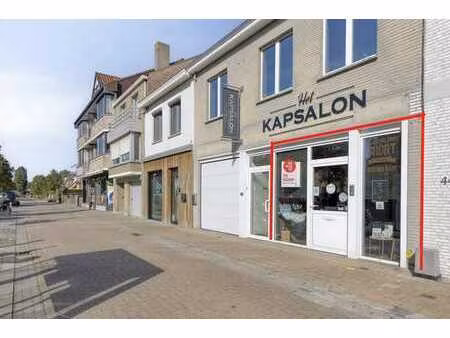 belle propriété commerciale bien située à oostduinkerke-dorp