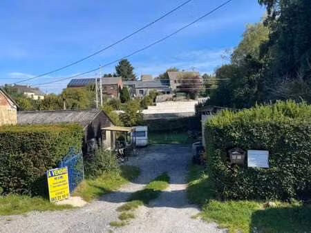 terrain avec chalet et garage en zh