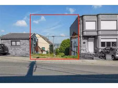 terrain avec permis pour deux appartements