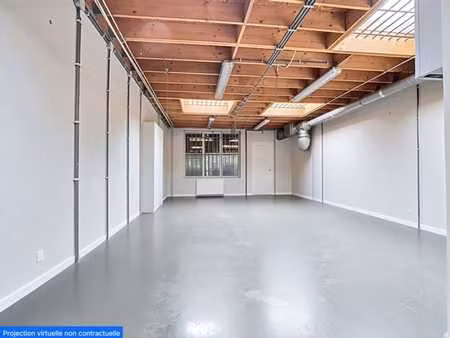 atelier avec espace commercial et jardin plein sud – quartie