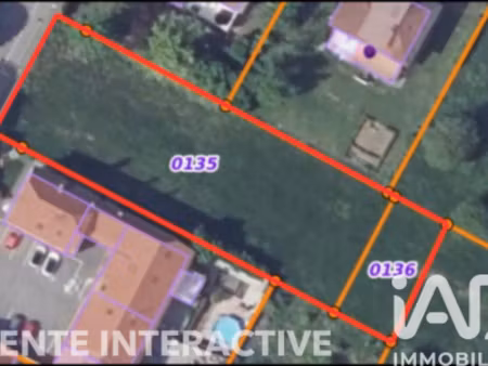 vente terrain 1566 m² à thionville (57100)  420 000 €