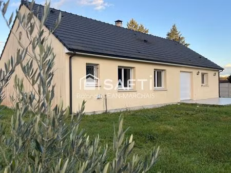 maison plain-pied 5 p  4 chbres  bray saint-aignan