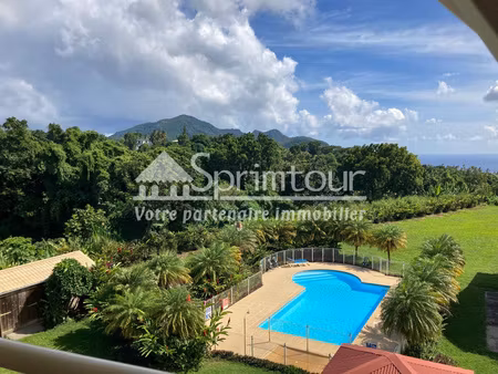 saint-claude  appartement t3 residence securisee avec piscin