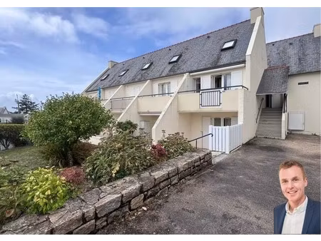 saint nic - vente à 100 m de la plage - appartement t2 bis de 20 m² habitable - tarasse