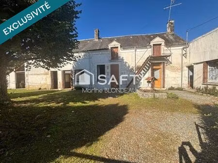 longère à rénover + 137m² d'atelier