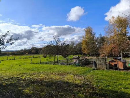 terrain semi viabilisé -15 6 ares en pleine nature