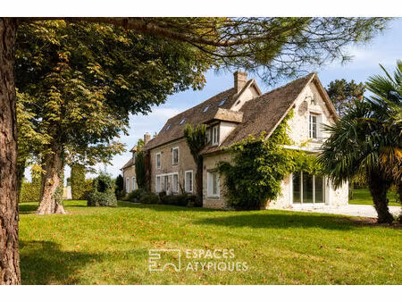 ancien relais de poste réhabilité avec dépendance  tennis et poolhouse