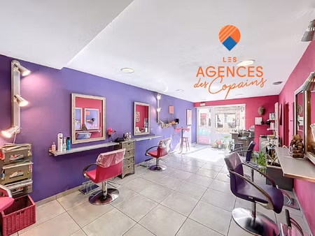 la crau  fond de commerce salon de coiffure avec logement t