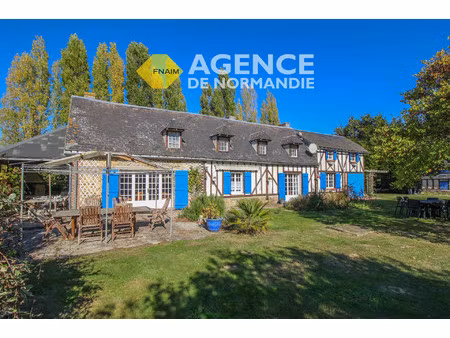 authentique maison normande avec 5 chambres et parc arboré