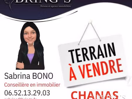 en vente terrain non constructible – 111 500 € |chanas