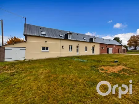 vente maison 6 pièces 139 m² à bosc-hyons (76220)  199 000 €