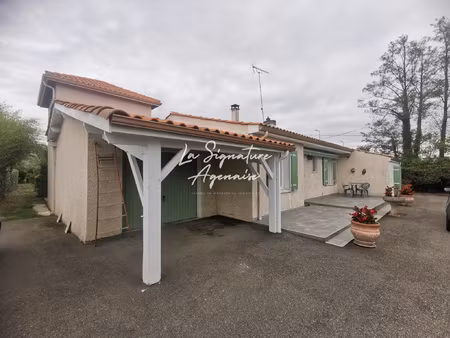 plain pied avec dependance  2 chambres 4 pieces