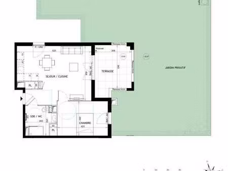 vente appartement 2 pièces piscine à vallauris (06220) : à vendre 2 pièces piscine / 46m² 