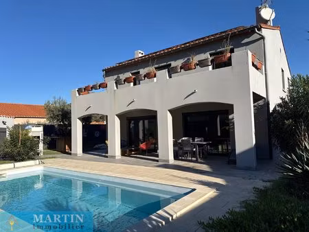 villa 150m2 6 pieces avec piscine