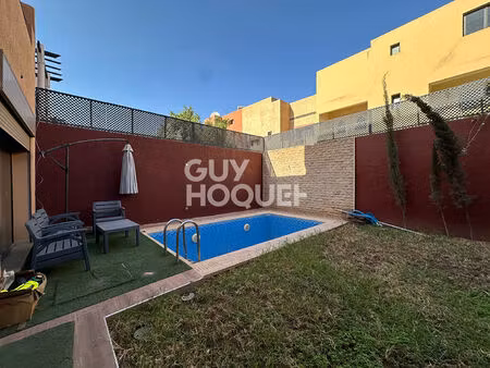 à louer: villa 4 chambres avec piscine à targa