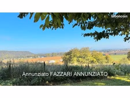 terrain 3 520 m² dun sur meuse