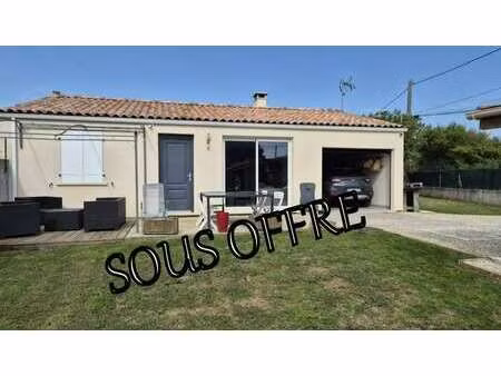 vente maison à saint-hippolyte (17430) : à vendre / 66m² saint-hippolyte