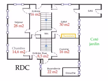 vente maison de village 10 pièces