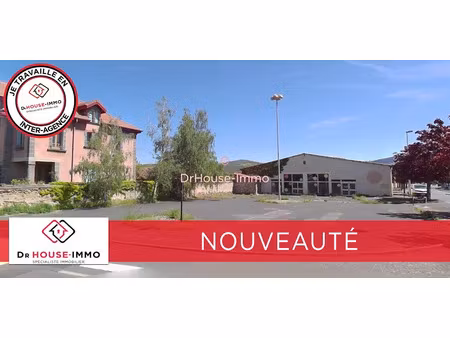 vente locaux professionnels 5 pièces 667 m² à langeac (43300)  312 750 €