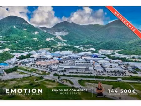 fonds de commerce - hope estate  saint-martin