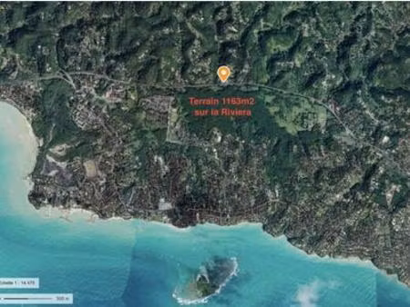 terrain à louer en bord de nationale- riviera  guadeloupe