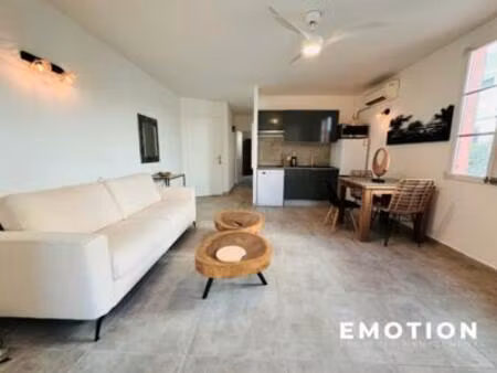 t2 meublé en rez-de-jardin à la baie orientale  saint-martin