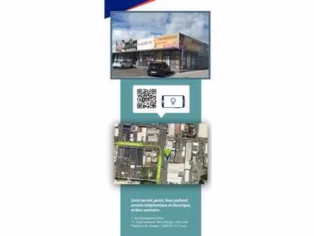 local de 133 m2 sur axe passant.  guadeloupe