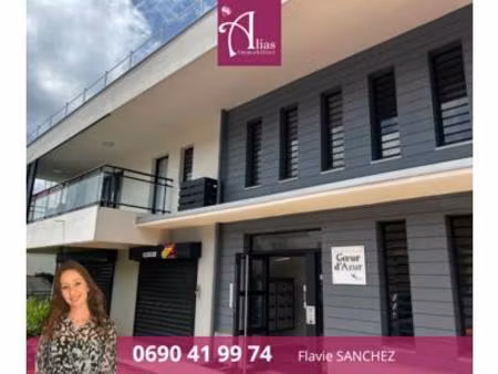 à louer - local commercial neuf de 47 m2 - université - sain  guadeloupe