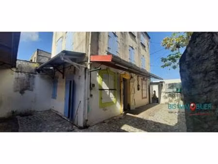 immeuble sur 3 niveaux ideal activite commerciale / professionne  martinique