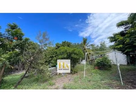 terrain idéalement situé à étang salé !1004 m2  réunion