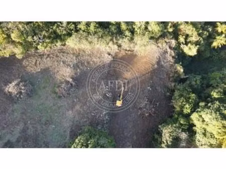 vente terrain à le marin  martinique