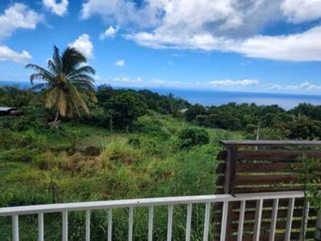 vente appartement t3 à sainte-luce (vue mer)  martinique