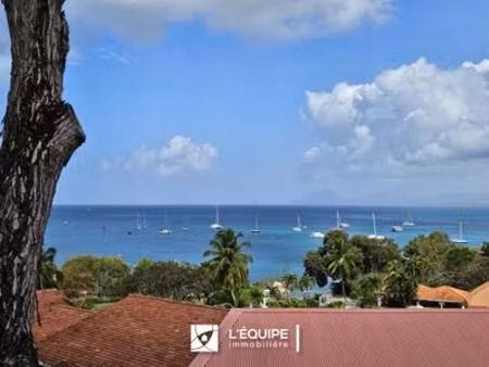 à vendre studio 22 m2 avec terrasse vue mer anse caritan  martinique