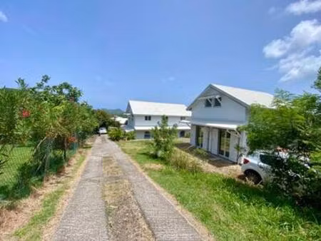 ?? à vendre – propriété au marin – 2 maisons + local commercial + terrain 1200 m² ??  mart