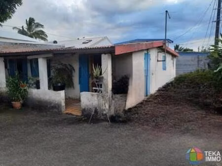 a vendre maison f4 78m2 sur terrain de 321m2 saint andre  réunion